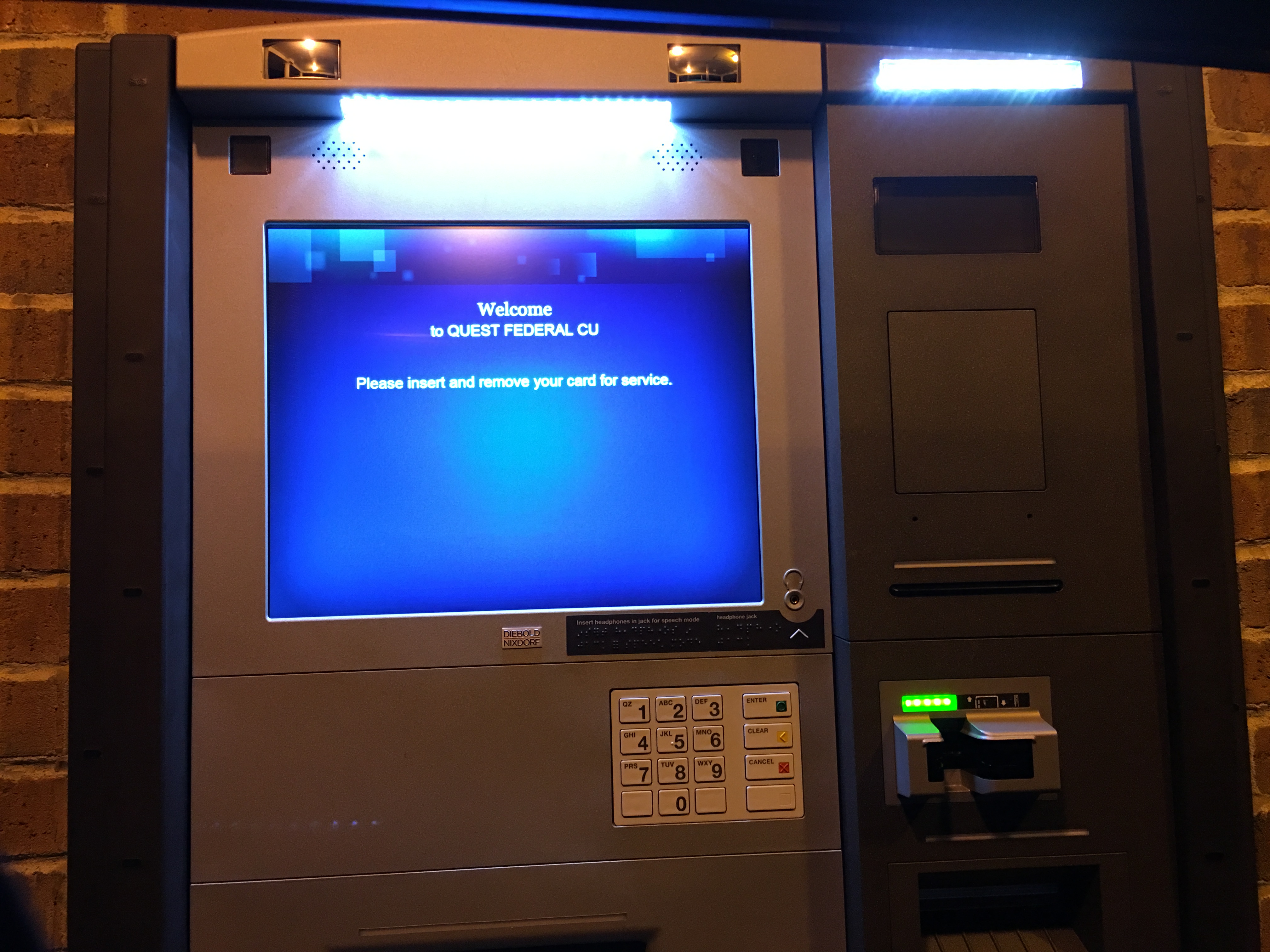 New ATM at Quest!