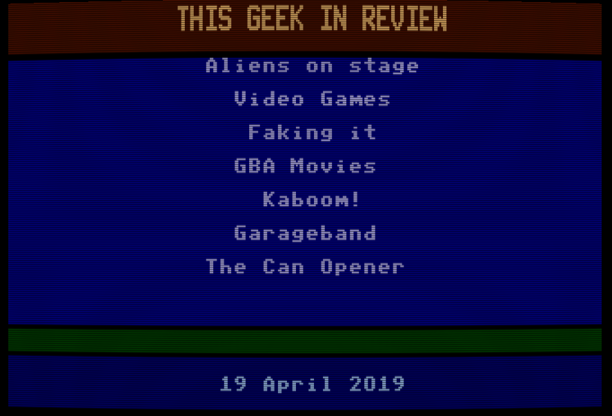 All things Aliens and more – This Geek in Review for 19 Apr 2019