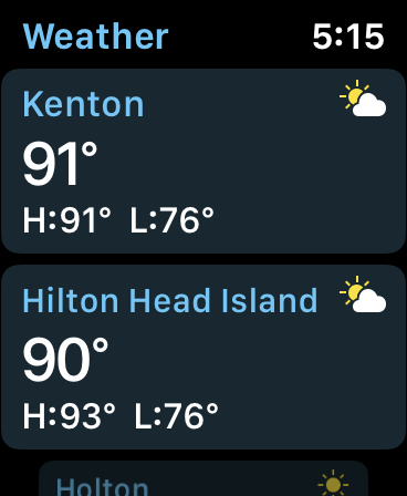 Take that, Hilton Head, Kenton wins!