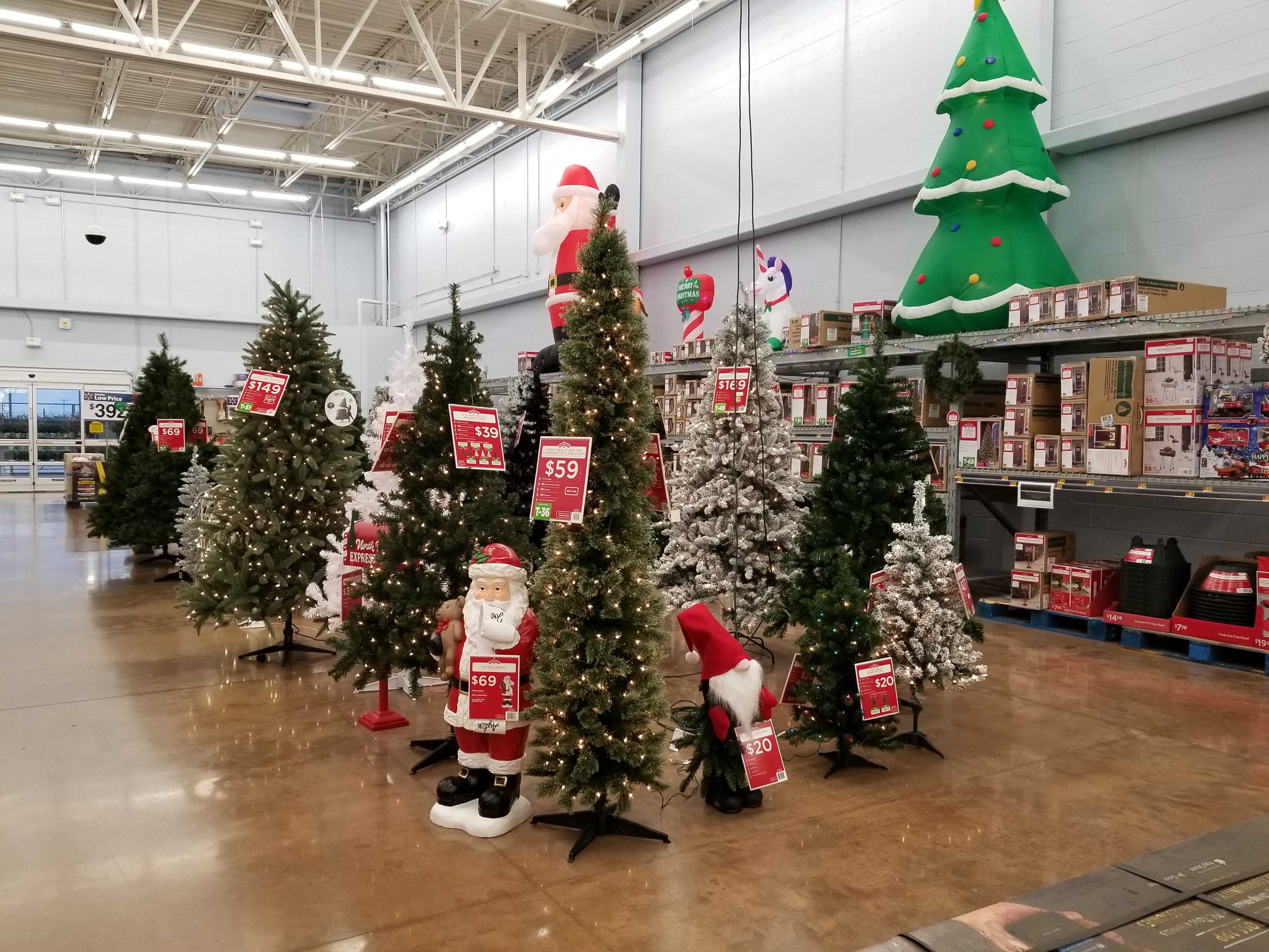 Geez Walmart, it’s still September!