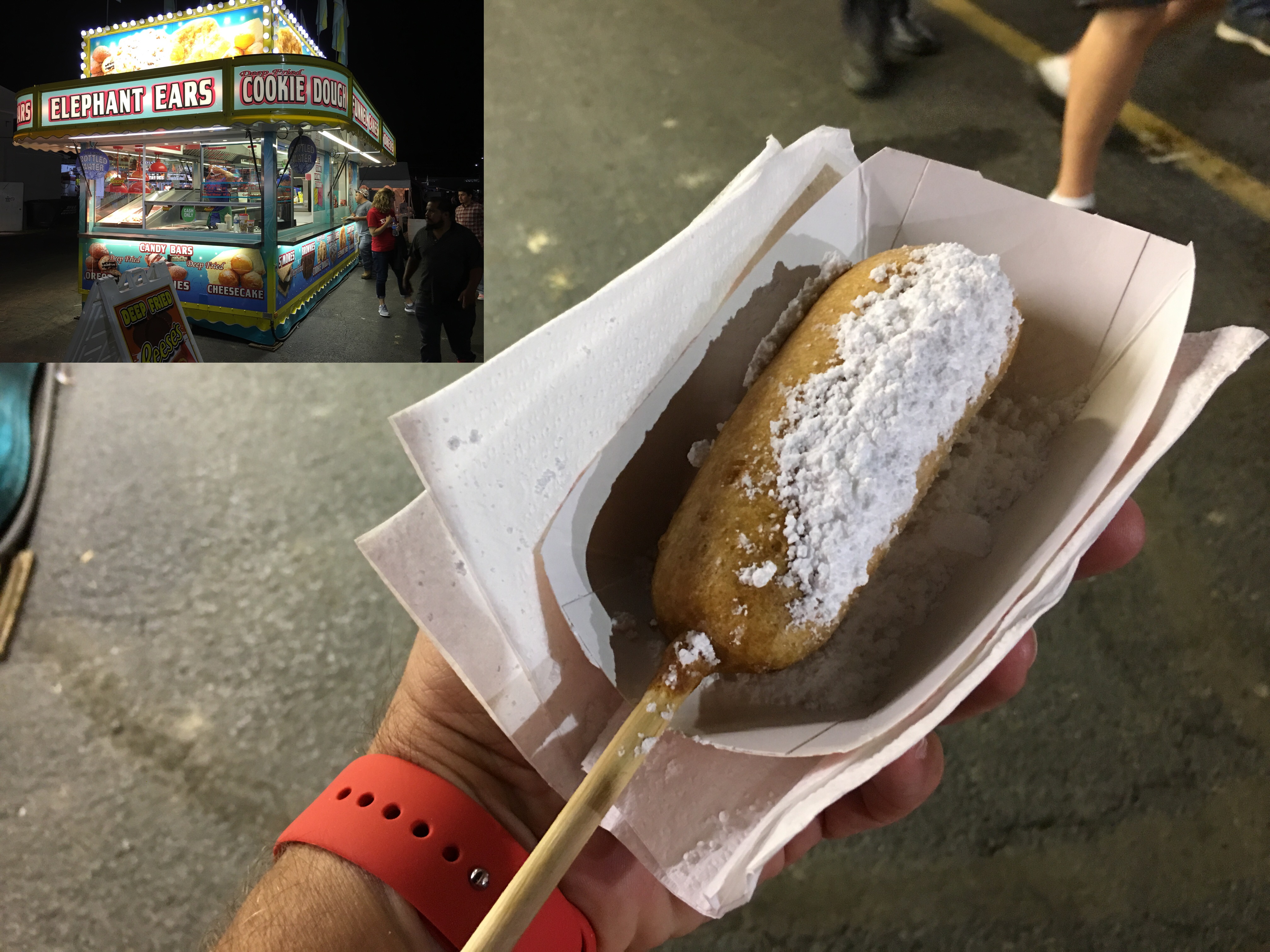 Deep fried snickers! I think I’m done for the day