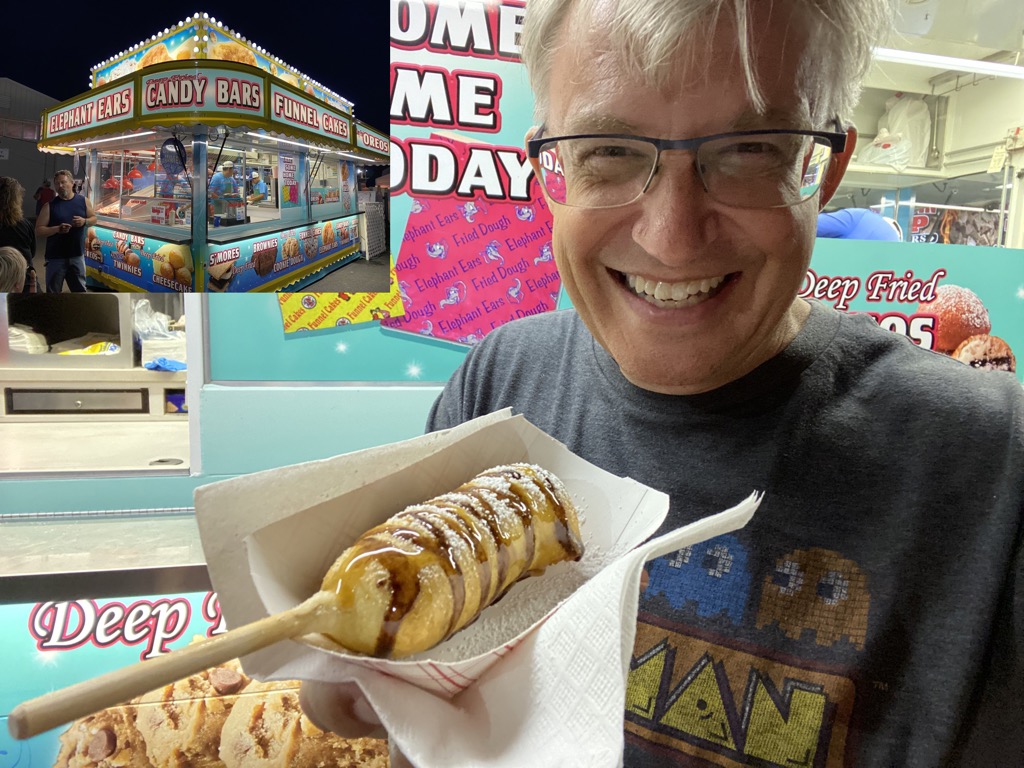 Deep fried Snickers!!