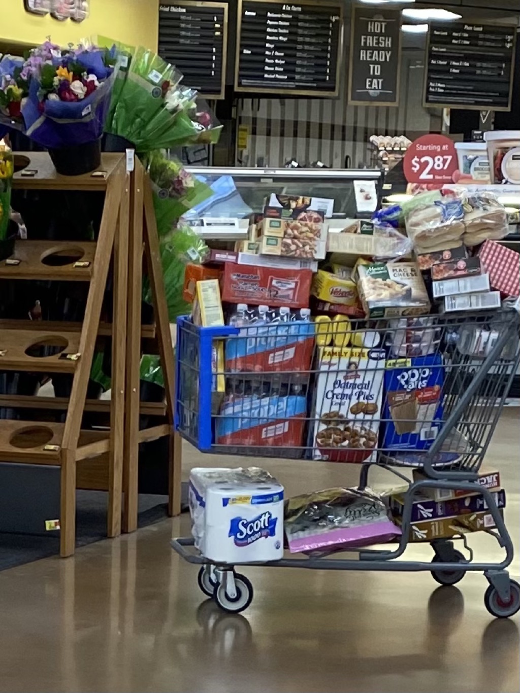 Today’s entry for the rudest Walmart shopper – this was in the self checkout line