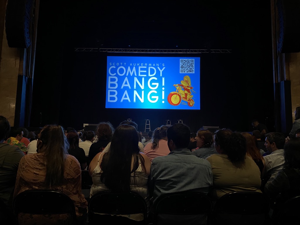 Waiting for Comedy Bang Bang to start…