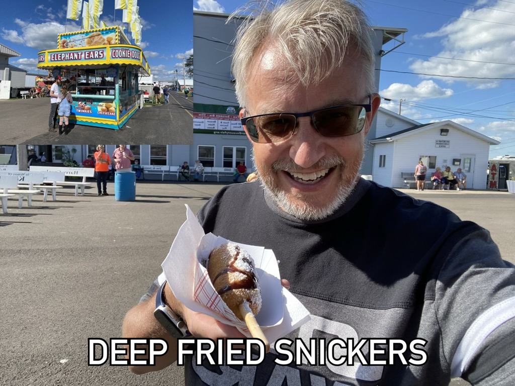 Deep fried snickers!