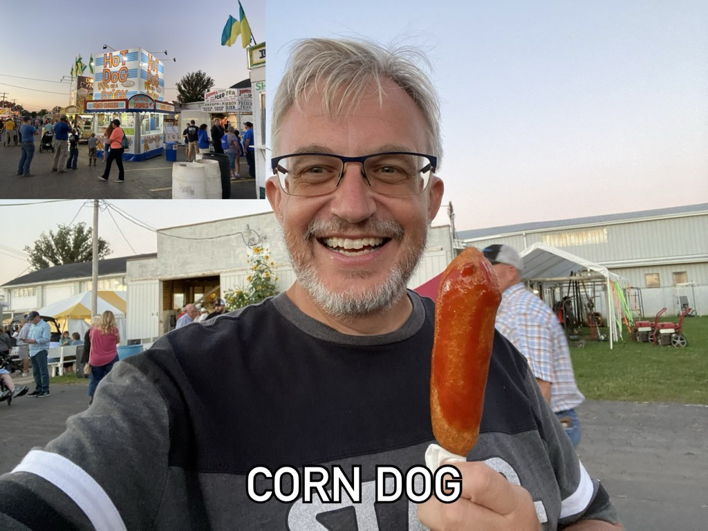 Corn dog!