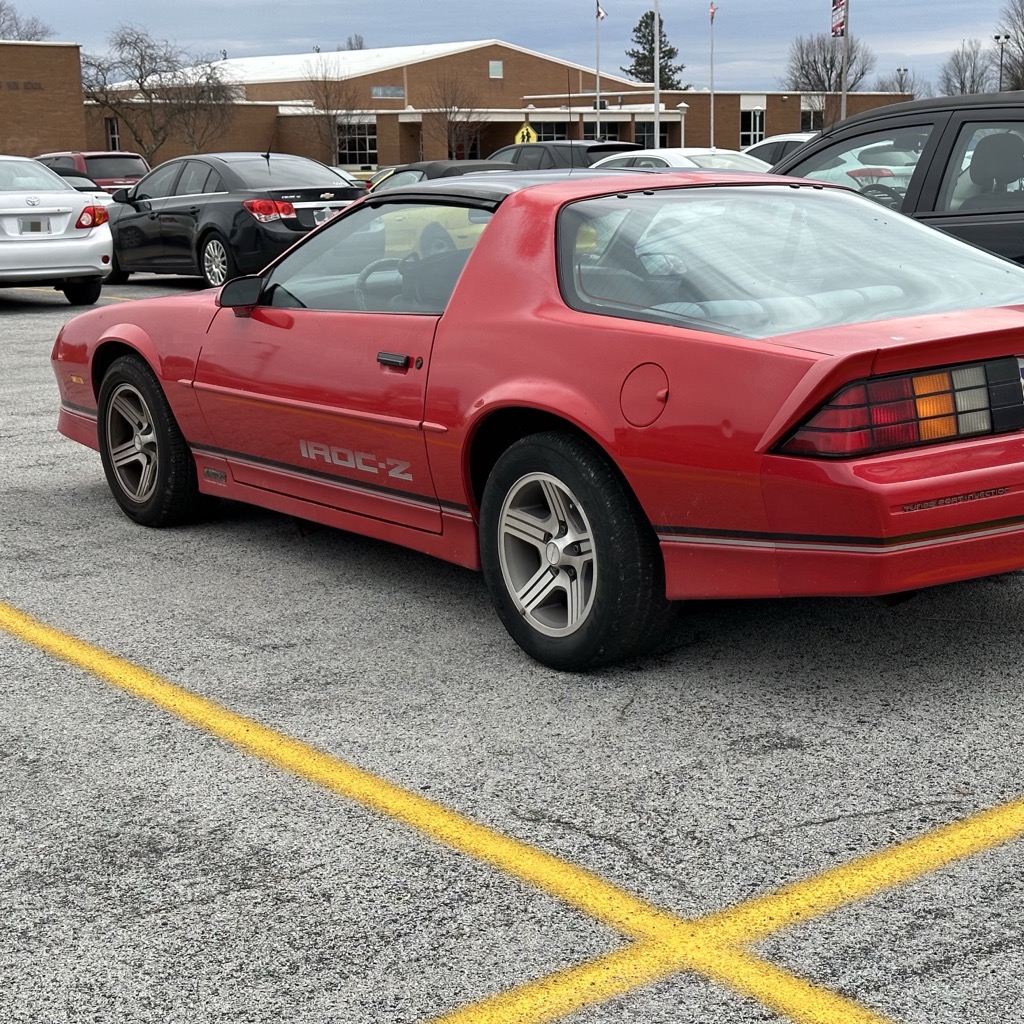 Sometimes I’m reminded of my HS years when I walk across the HS parking lot