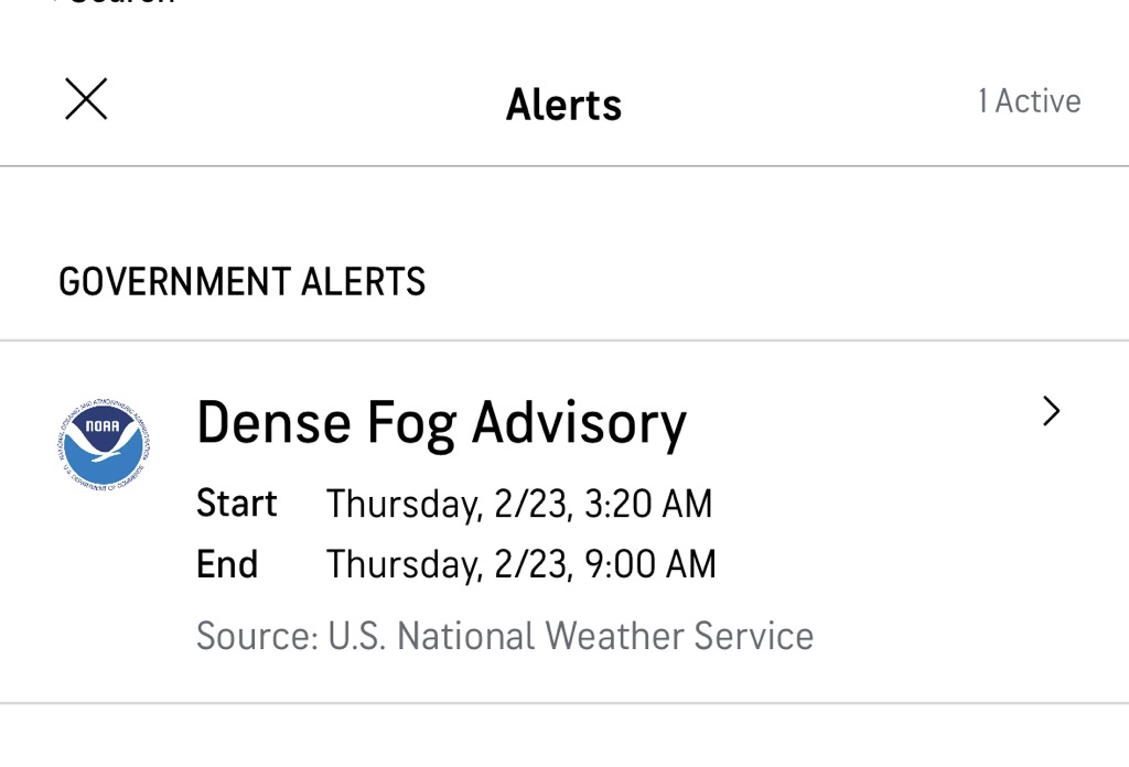 Accuweather and the feds being teases this morning