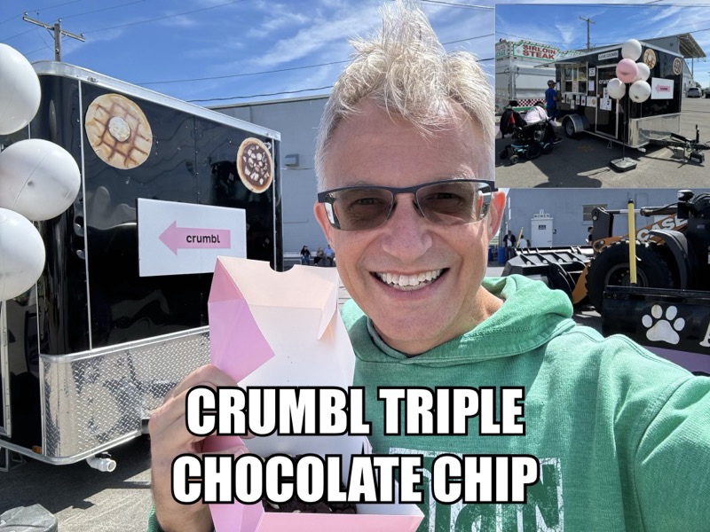 Crumbl Triple Chocolate Chip!