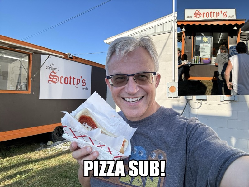 Pizza sub!