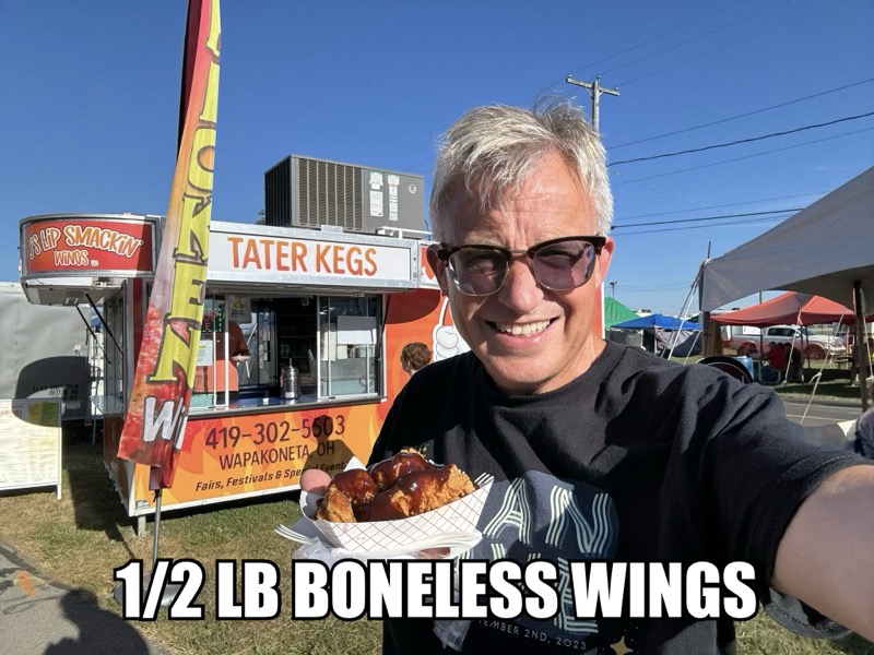 1/2 LB Boneless Wings!