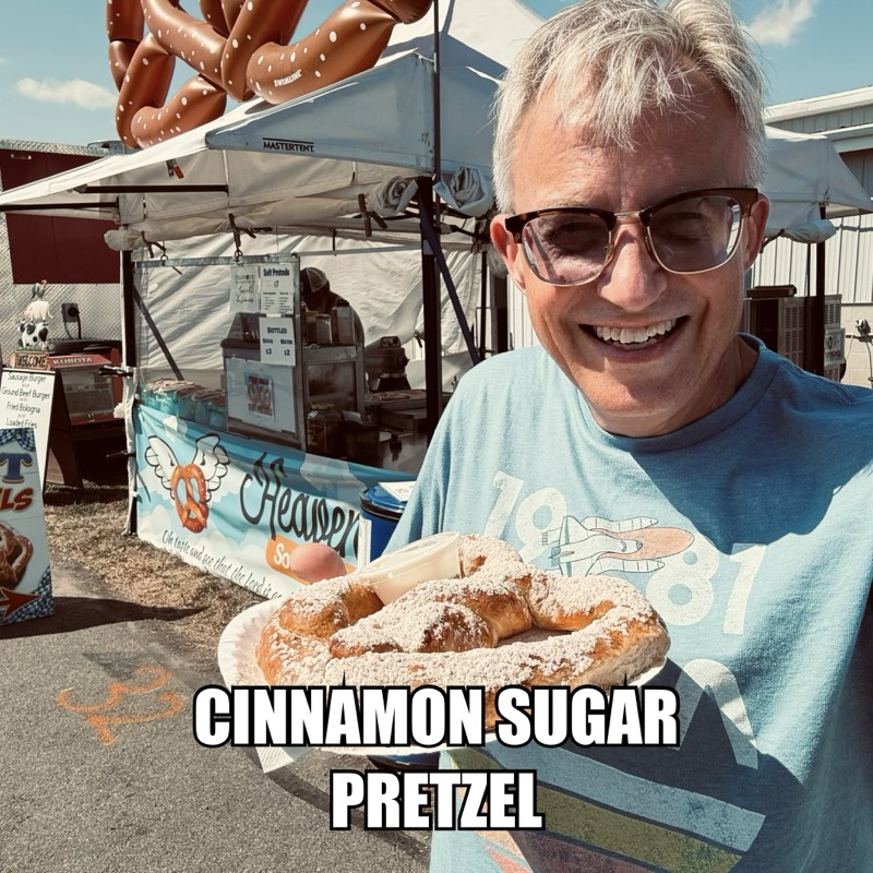 Cinnamon Sugar Pretzel!