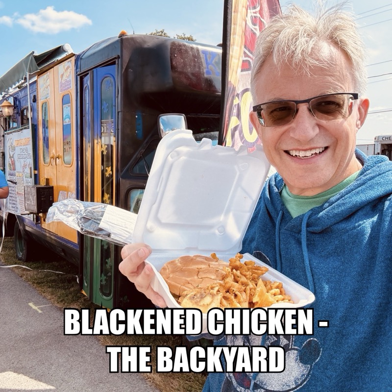 Blackened Chicken – the Backyard