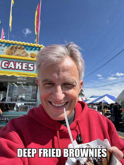 Deep fried brownies
#hcf25 #fairfood #HardinCountyFair #hcf