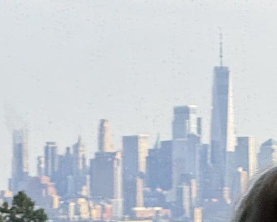 I call this one “View from across the aisle on a bus”