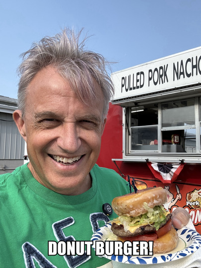 Today was donut burger day!
