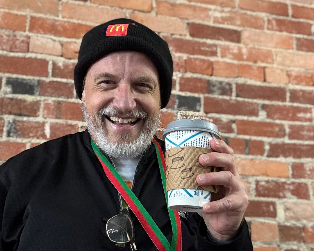 Free hot chocolate from The Sweet Note for 5K finishers!