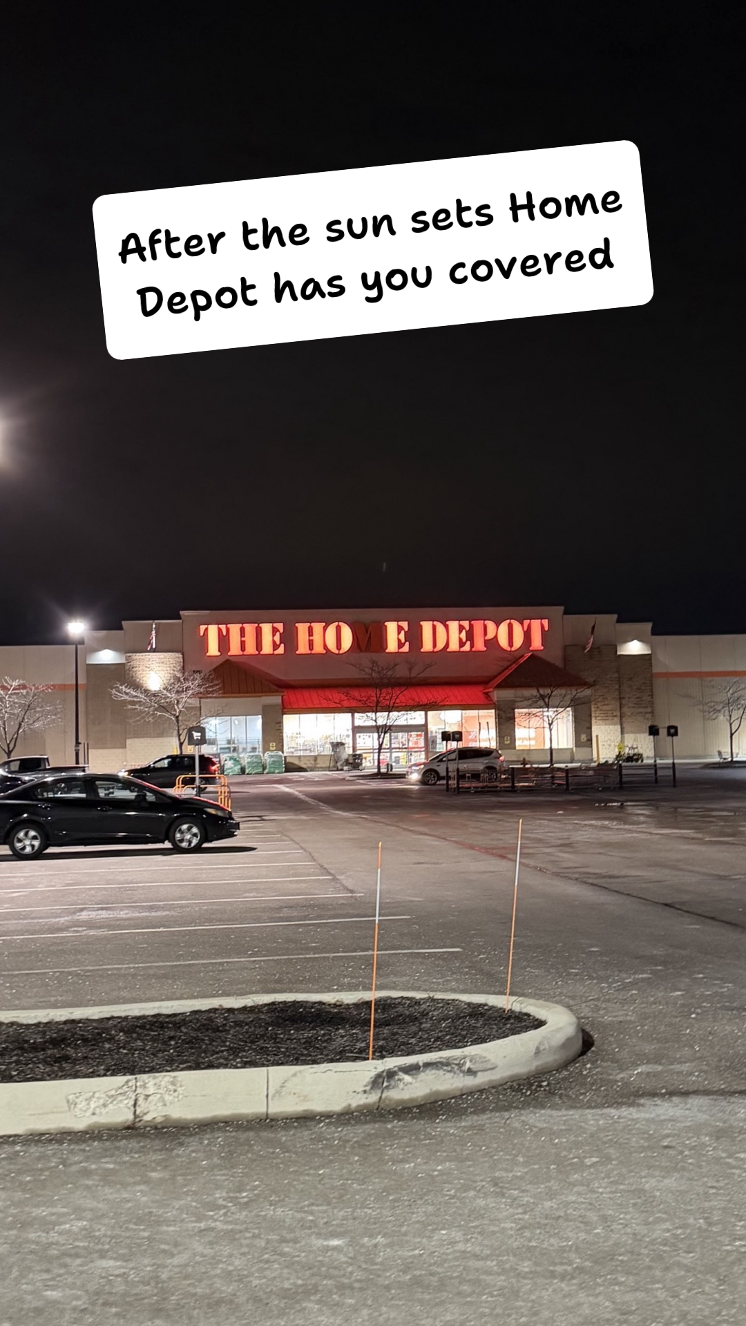 After the sun sets Home Depot has you covered